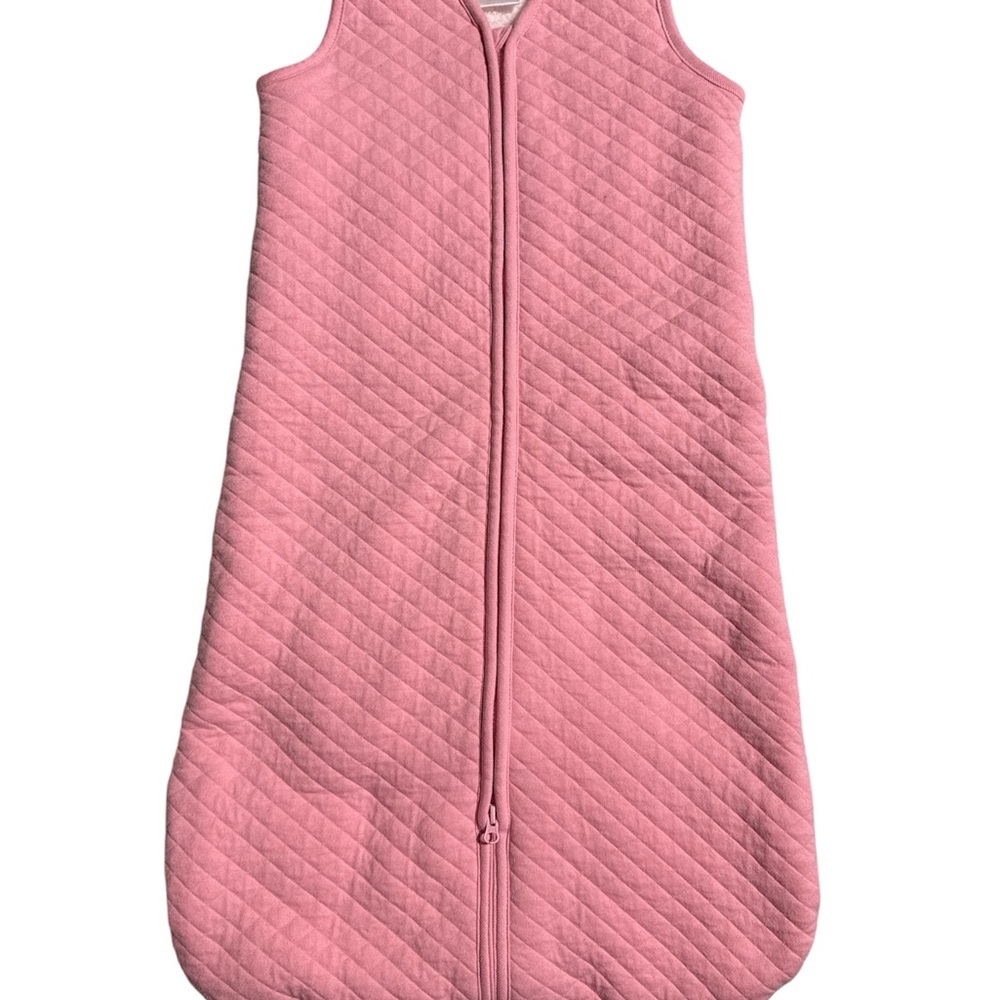 Hanna Andersson Pink and‎ White Baby Sleep Sack